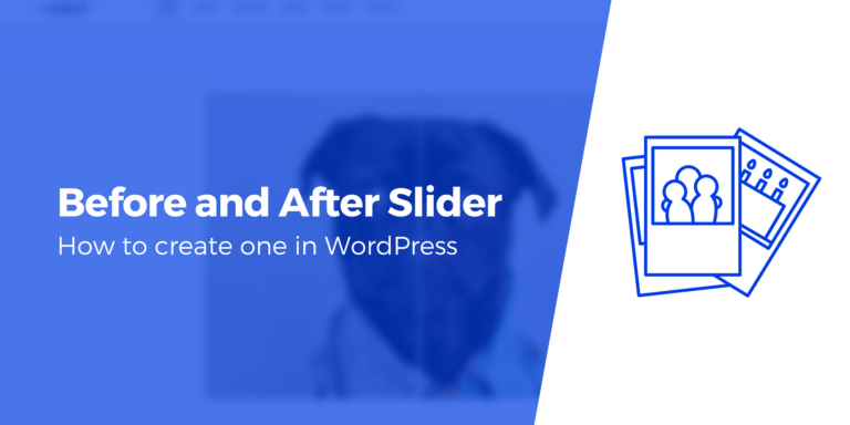 Как добавить слайдер фотографий до и после в WordPress