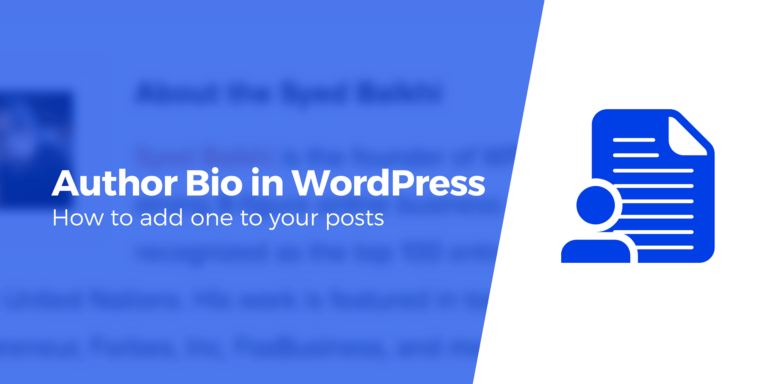 Как добавить в пост биобокс автора WordPress (4 способа)