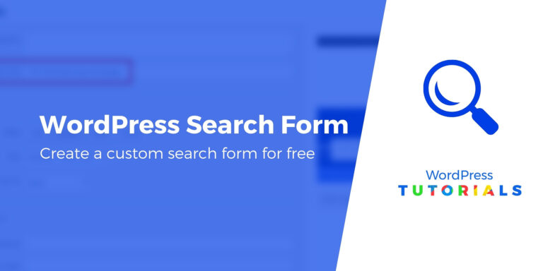 Как создать собственную форму поиска WordPress (за 3 простых шага)