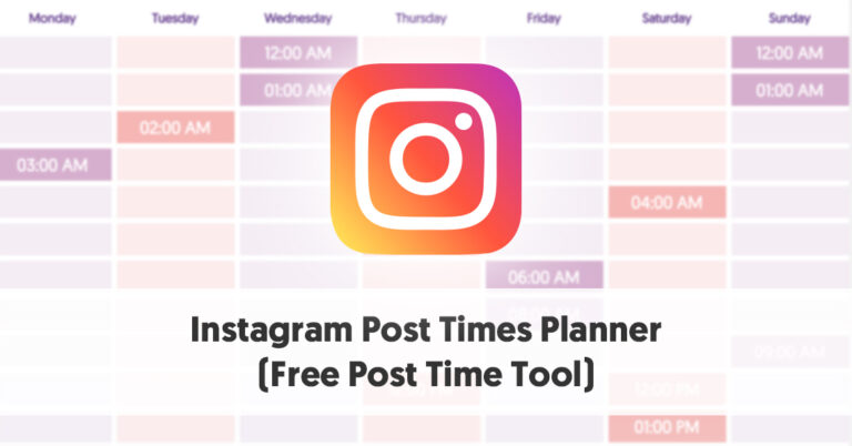 Планировщик времени публикаций в Instagram (бесплатный инструмент времени публикации)