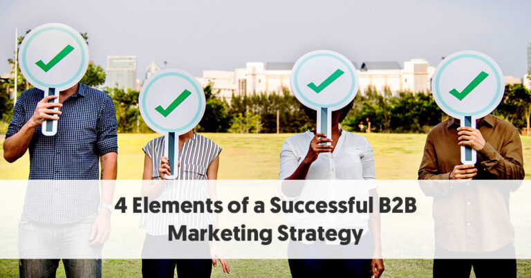 4 элемента успешной маркетинговой стратегии B2B