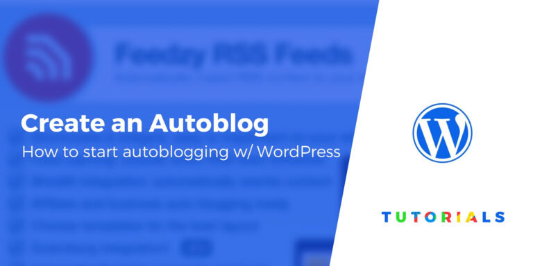 Как создать сайт автоблога на WordPress простым способом