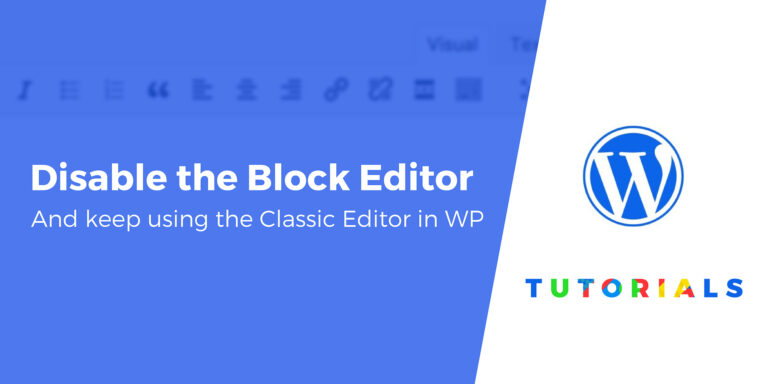 Как отключить редактор блоков (Гутенберг) + использовать предыдущий редактор WordPress