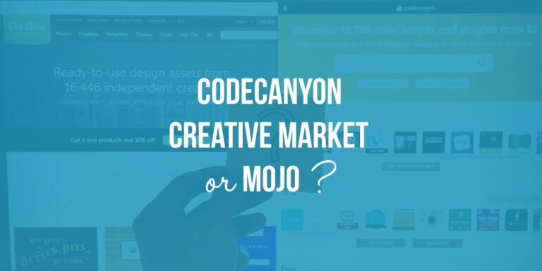 CodeCanyon, Creative Market или MOJO?