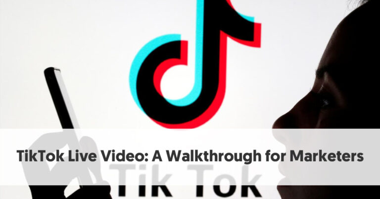 TikTok Live Video: пошаговое руководство для маркетологов