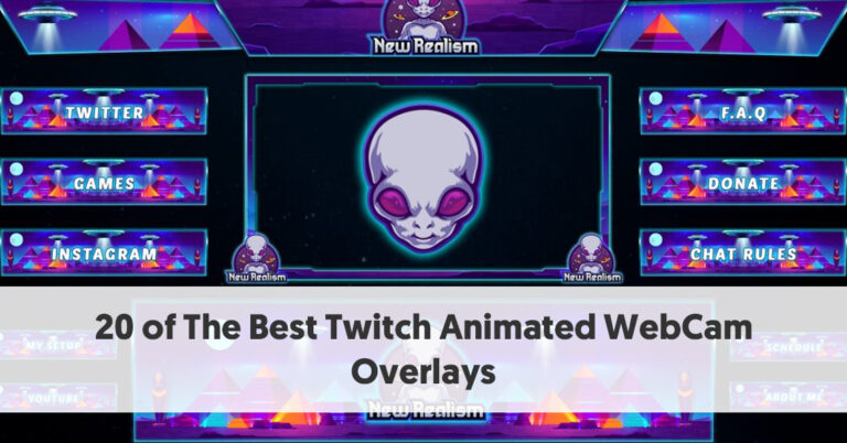 20 лучших анимированных оверлеев Twitch