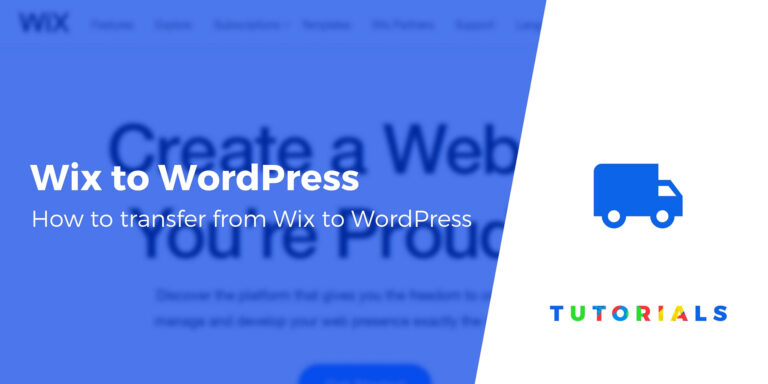 Как перенести с Wix на WordPress (весь ваш контент)