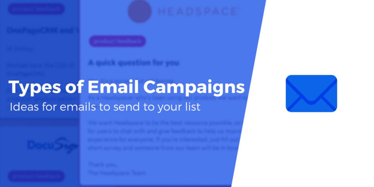 10 типов кампаний email-маркетинга, которые вам следует отправлять