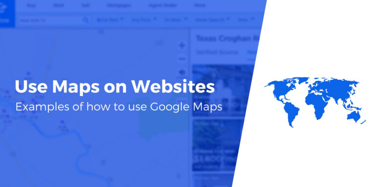 10 творческих способов использования Google Maps на веб-сайте (с примерами)